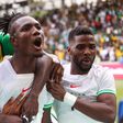 Chrisantus Uche, Kelechi Iheanacho, and Bruno Onyemaechi celebrate winning the Unity Cup | Imago