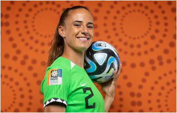 Ashleigh Plumptre: Super Falcons defender says people mock her for loving moi moi