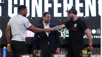 Anthony Joshua explains accepting Robert Helenius after Dillian Whyte withdrawal