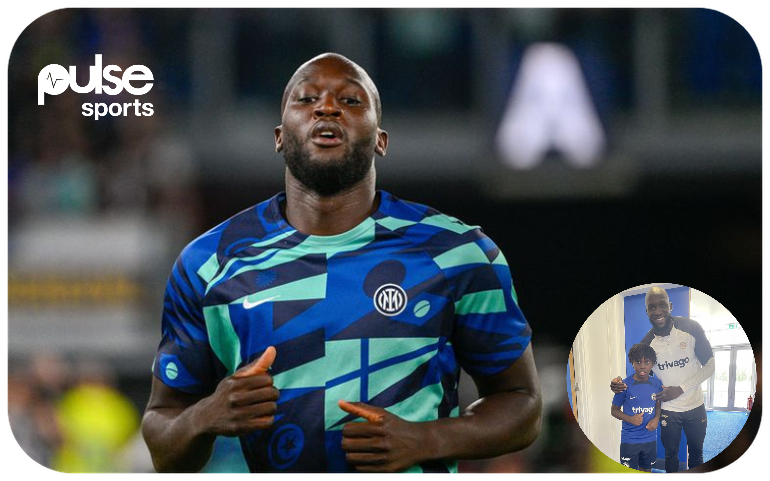 Lukaku returns to Chelsea || Imago and @ CFCBlues_com on Twitter