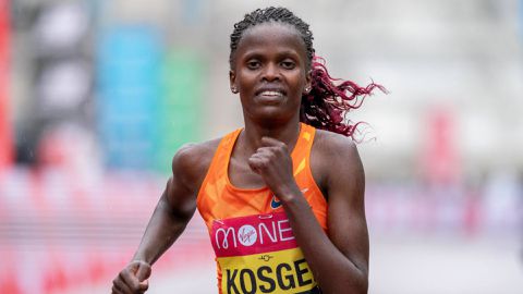 World record holder Brigid Kosgei excited ahead of New York Marathon debut