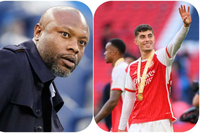 William Gallas, not happy with Havertz performance