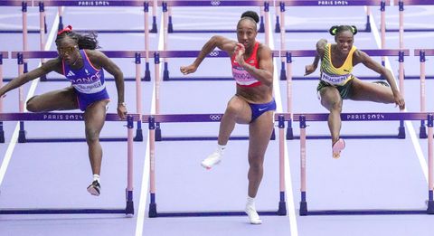 Jasmine Camacho-Quinn is on course to defend her Olympic crown.