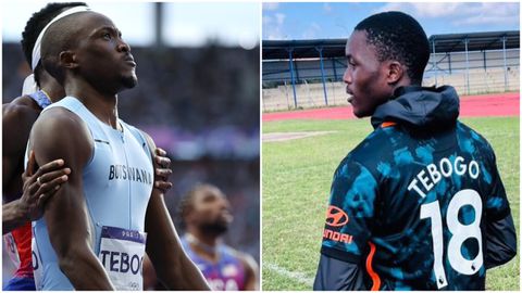 Letsile Tebogo: Premier League club Chelsea celebrate Botswana sprinter's stunning 200m win in Paris 2024 Olympics