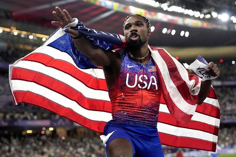 Noah Lyles: Olympic champion nominated for prestigious American award for the second consecutive year