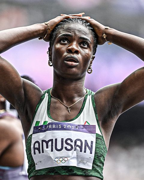 Amusan was Nigeria's biggest medal hope in Paris 2024 Olympics.