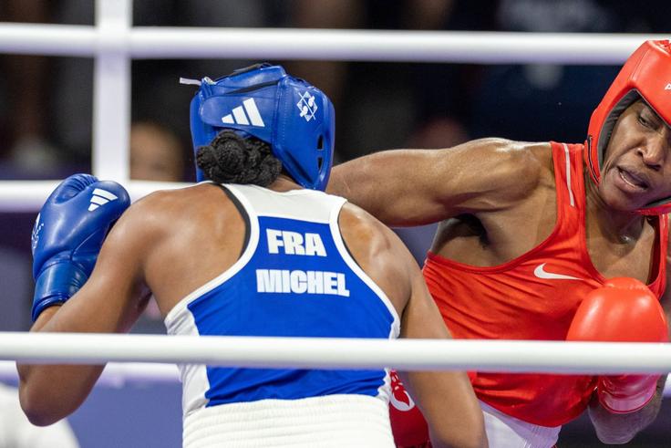 Cindy Djankeu makes history as first refugee Olympic team athlete to win a medal