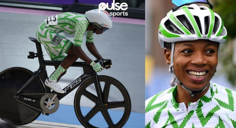 Ese Ukpeseraye: 'Why we borrowed bicycle to compete at the Olympics - Sports minister