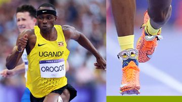 Ugandan star Tarsis Orogot’s socks steal hearts at Paris Olympics: What will he wear next?