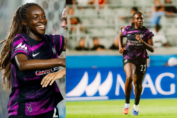 Michelle Alozie Returns as Houston Dash Defeat North Carolina Courage 2-1 in Thrilling NWSL Clash after WAFCON triumph.