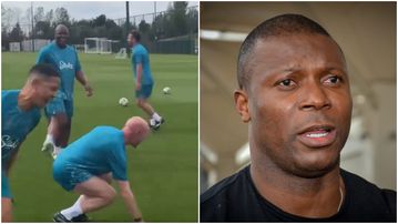 ‘You’ve always been a bad player’ – Super Eagles legend Yakubu Aiyegbeni trolled after South African Pienaar nutmeg