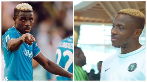 Our brother get sense — Nigerians praise Osimhen's football knowledge after building ultimate player