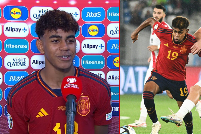 Barcelona and Spain star Lamine Yamal || Image credit: Imago