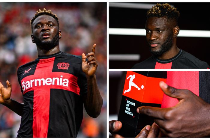 Victor Boniface is Rookie of the Month in Bundesliga