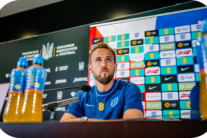 Harry Kane takes a jab at his former club Tottenham