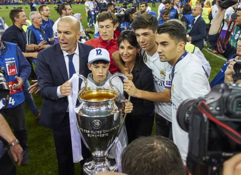 Real Madrid legend Zidane’s fourth son poses the last chance for an heir to the Frenchman’s legacy