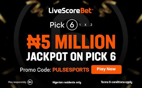 Player wins record ₦2.5 Million jackpot on LiveScore Bet free-to-play game (Pick 6)