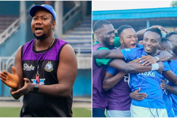 Yemi Olanrewaju's life as permanent manager at Enyimba got off to the best possible start.