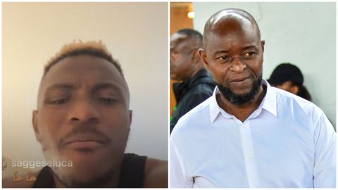 God will judge Osimhen - Finidi George says Super Eagles star hasn't apologised for IG insults