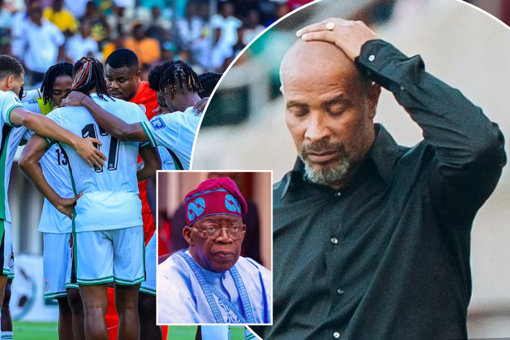 Don’t pay them shi shi - Nigerian Influencer BLASTS Super Eagles, urges FG to forfeit match bonuses after South Africa draw