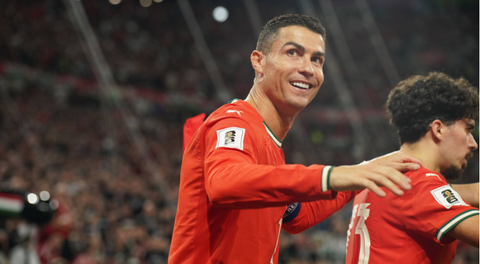 Cristiano Ronaldo in action against Hungary || Image credit: Imago
