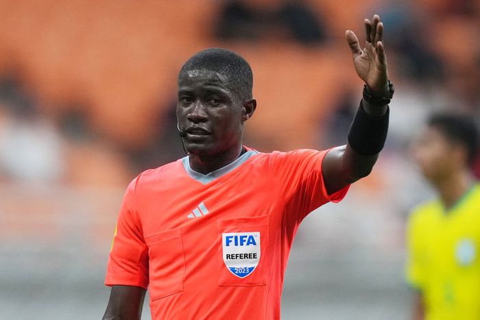 Referee Pierre Ghislain Atcho | CAF