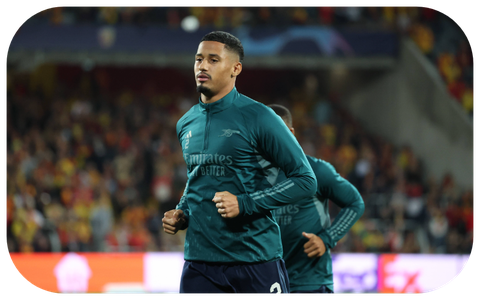 Arsenal defender William Saliba pulls out of France squad due to toe injury
