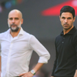 Mikel Arteta and Pep Guardiola || Image credit: Imago