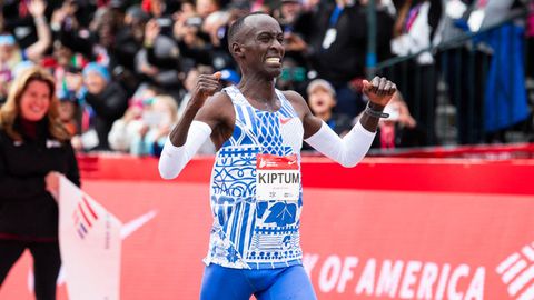 Kelvin Kiptum surprised by record breaking Chicago race that obliterated Eliud Kipchoge's marathon time