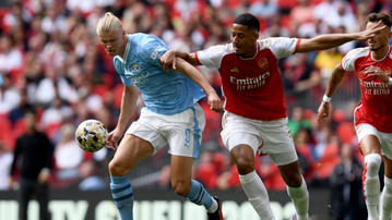 Arsenal vs Man City: Saliba needed painkiller injection to stop Haaland