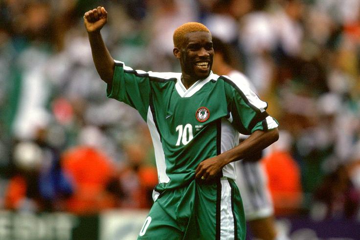 Former Super Eagles of Nigeria Captain, Austin Jay Jay Okocha is set for a sensational Veteran Clubs World Cup return. - Imago