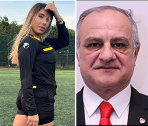 Turkish female referee denies sex tape allegations with man almost three times her age