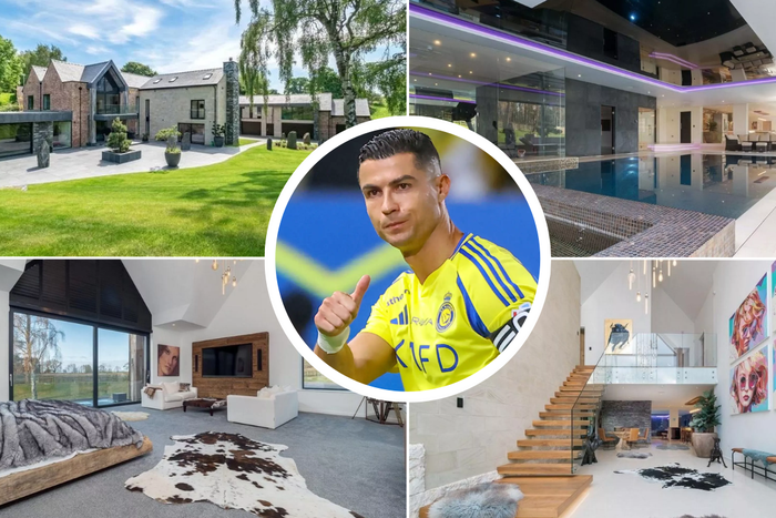 Ronaldo: World’s highest-paid athlete puts up his £5MILLION Cheshire mansion up for sale