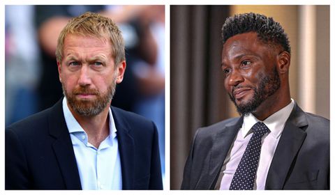 Graham Potter disagrees with Super Eagles legend Mikel Obi, calls Chelsea star 'world class'