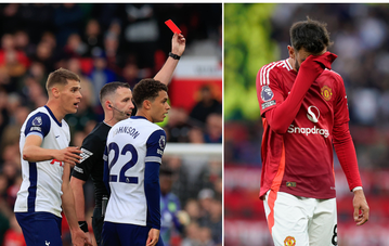 How Manchester United were able to overturn Bruno Fernandes' red card against Tottenham