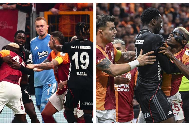 Turkish referees claim that Osimhen deserves a red card
