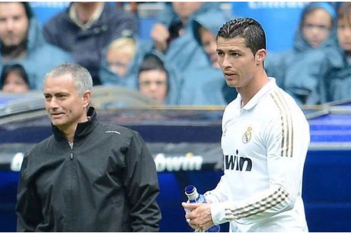 Jose Mourinho and Cristiano Ronaldo at Real Madrid