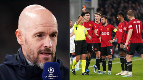 Erik ten Hag blames referee for Champions League defeat to Copenhagen
