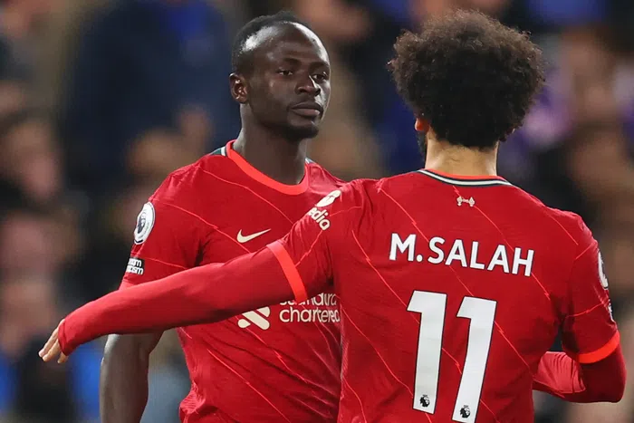 Mohamed Salah and Sadio Mane