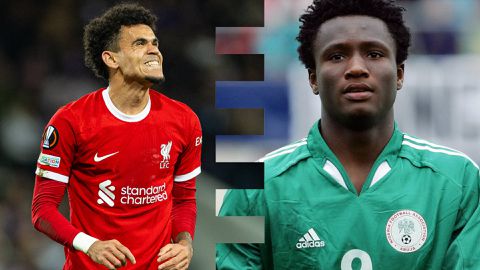 Mikel Obi celebrates with Luiz Diaz as kidnappers release father of Liverpool star