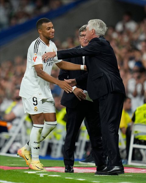 'He has no ego' - Carlo Ancelotti defends Kylian Mbappe amidst criticsm over Real Madrid output