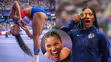 ‘So freaking weird’ - Tara Davis-Woodhall on why she never leaves her Olympics gold medal behind