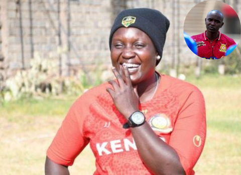 Police FC coach Anthony Kimani hails Jackline Juma's milestone tenure following historic appointment at FC Talanta