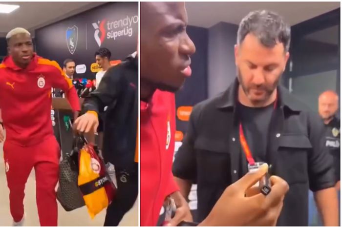 Osimhen brushes off disallowed goal and loss to focus on Super Eagles duty