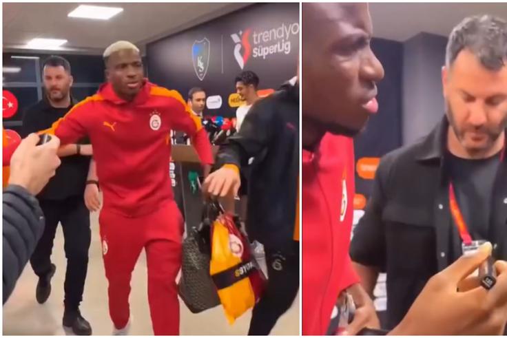 Osimhen brushes off disallowed goal and loss to focus on Super Eagles duty