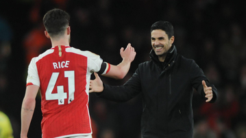 Arteta reveals how they beat Man City, Bayern to Declan Rice