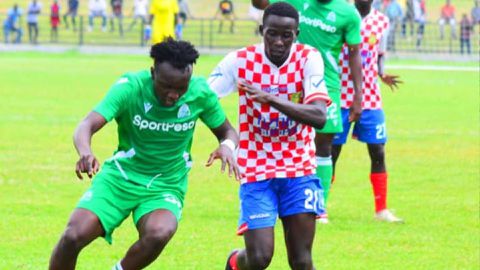 Benson Omala & Patrick Kaddu rescue draw for Gor Mahia after early scare from Nzoia Sugar