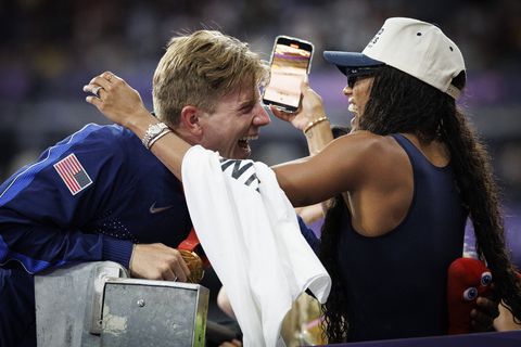 'Craziest year of our lives' - Track & field power couple Hunter Woodhall and Tara Davis-Woodhall reflect on unforgetable Olympic year