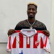 Peter Olayinka signs for Red Star Belgrade