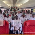Just like the 2018 World Cup, the Super Eagles of Nigeria have departed for AFCON in Cote d’Ivoire wearing white Kaftan and green caps.